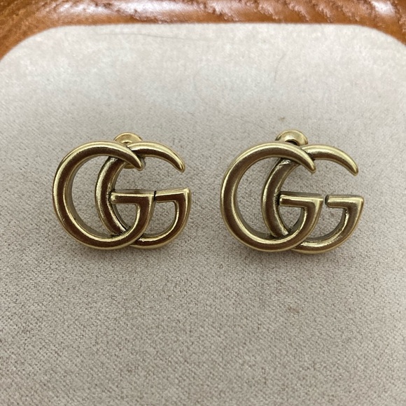 Gucci GG Logo Earrings - Picture 1 of 4